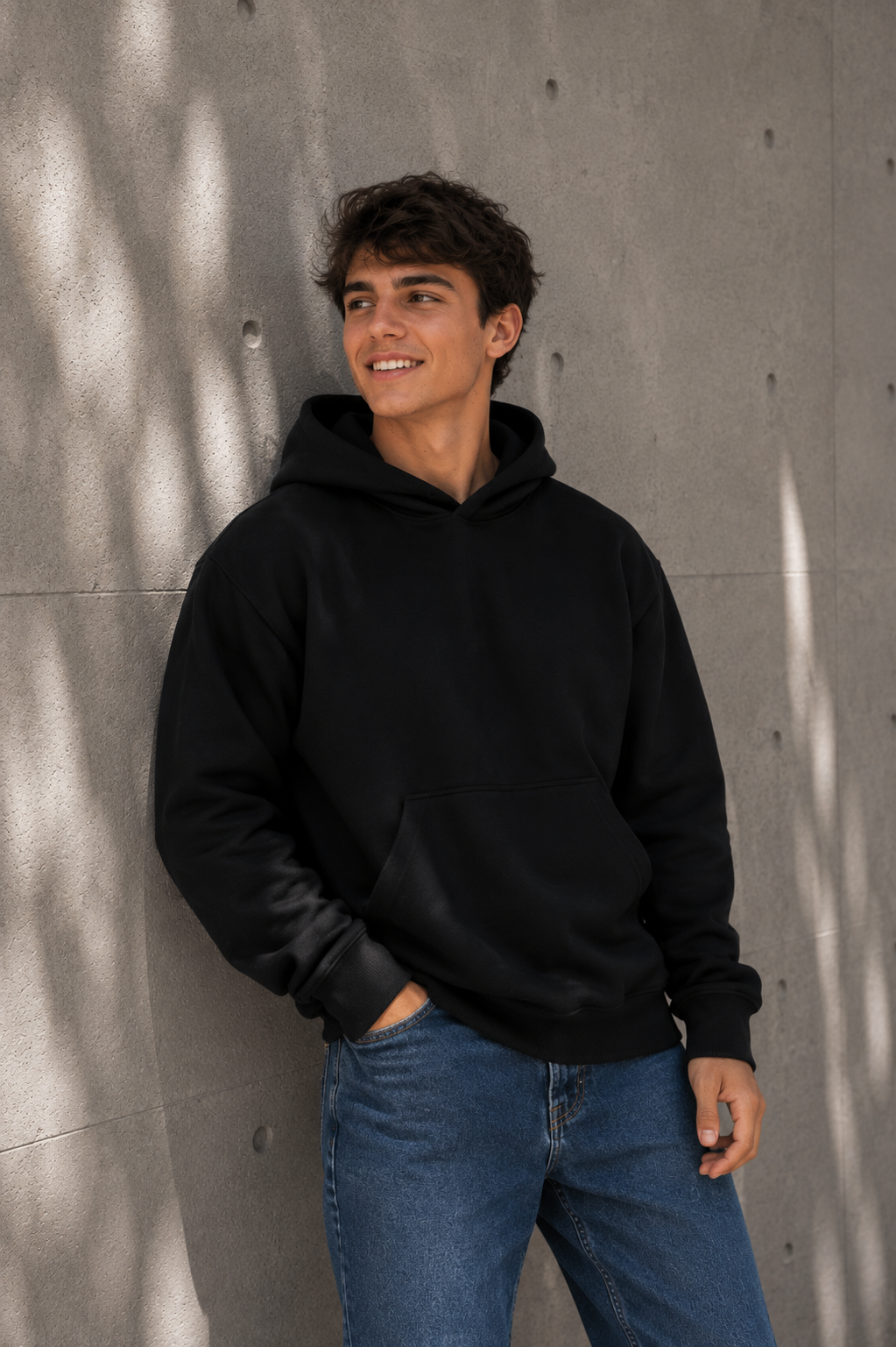Buzo oversize friza invisible